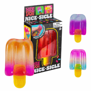 needoh australia all three colors of needoh nice-sicle . in three sifferent colors
