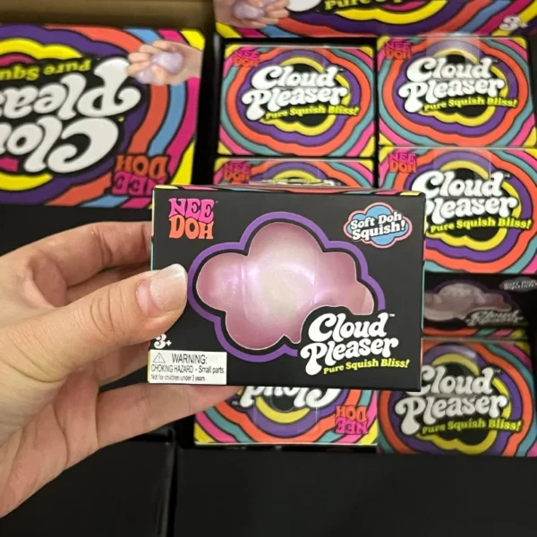 Needoh Cloud Pleaser slow rising squishy cube stress relief — Image 1 of 7