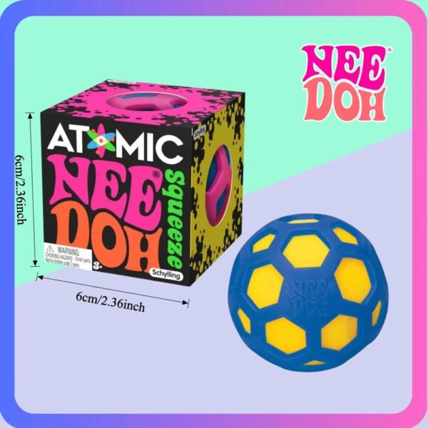 needoh atomic stress ball australia in box and dimensions