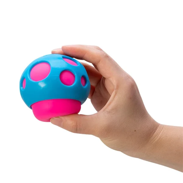 Needoh Groovy Shroom squishy sensory stress relief fidget cube — Image 4 of 7