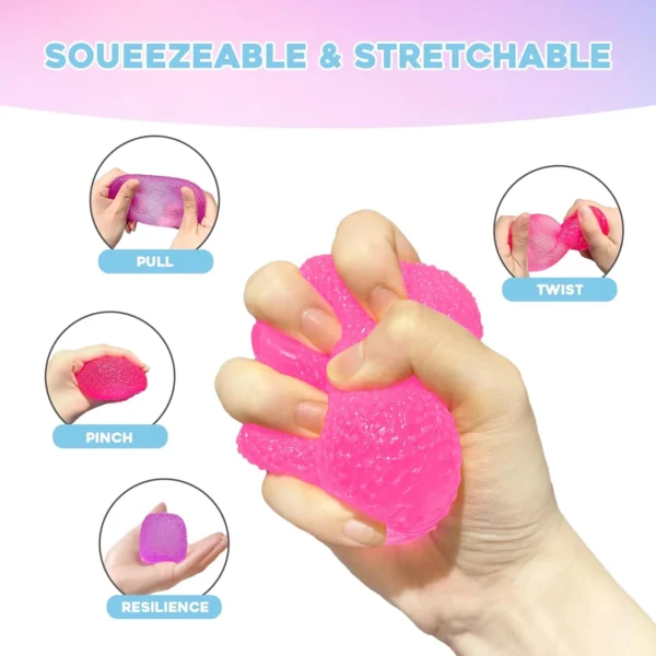 NeeDoh Gumdrop – Textured Squishy Solid Squish Toy