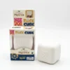 Luminous milk coffee cube Needoh squishy fidget on a desk — Image 6 of 7