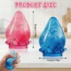 p07_71JR5xnJJQL_70ceea58_a6f2_4293-1.jpg Blue NeeDoh Dream Drop squishy raindrop resting on its clear splash display stand