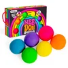 NeeDoh Rainbow 6-Pack Mini Stress Balls in All Six Colours