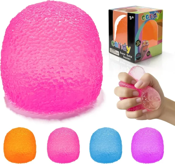 NeeDoh Gumdrop – Textured Squishy Solid Squish Toy