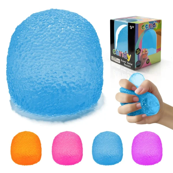 NeeDoh Gumdrop – Textured Squishy Solid Squish Toy