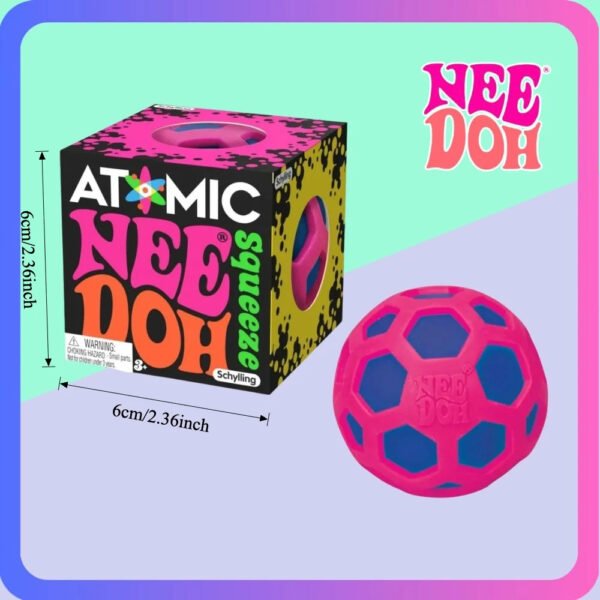 needoh atomic stress ball australia in box and dimensions