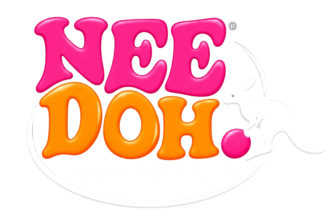 needoh australia logo with kangaroo in it