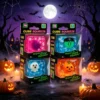 4 glowing in dark nice cubes Glowing Halloween spooky squishy cube cartoon squeeze toy for needoh australia