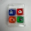 Spooky NeeDoh Halloween squishy stress toys shaped as pumpkin, ghost, skull and black cat